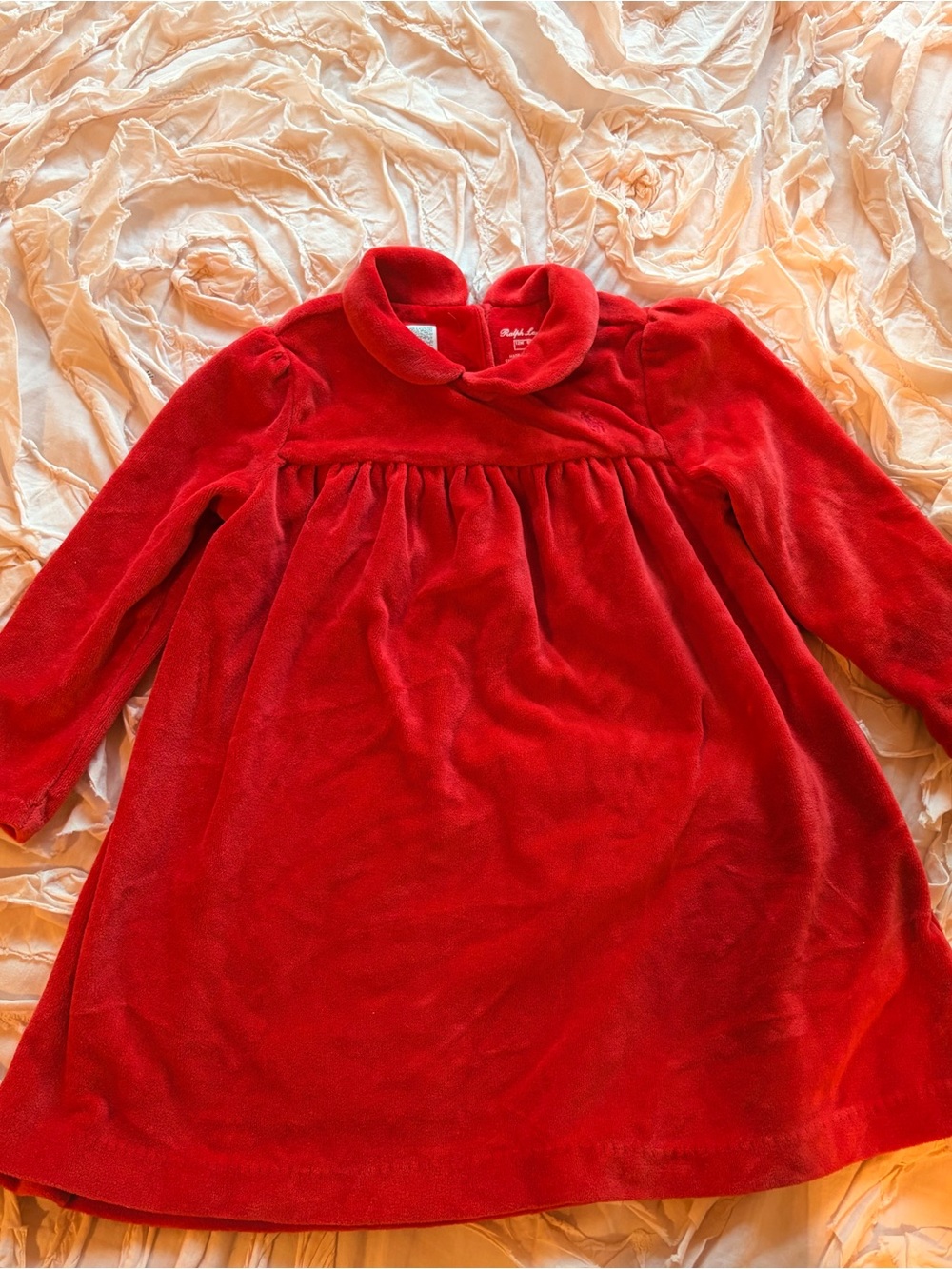 Girls Ralph Lauren Christmas Holiday Dress 12month